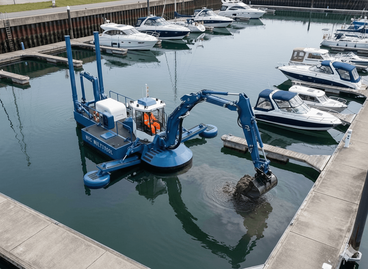 Backhoe & Dipper Dredging
